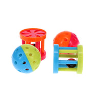 Barrel & Ball 4 Pack interactive bird toys for small birds