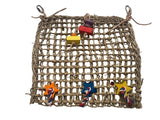 Natural Weave Playground Climbing Mat