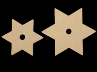 Cardboard Star Slices