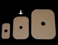 Cardboard Rectangle Slices