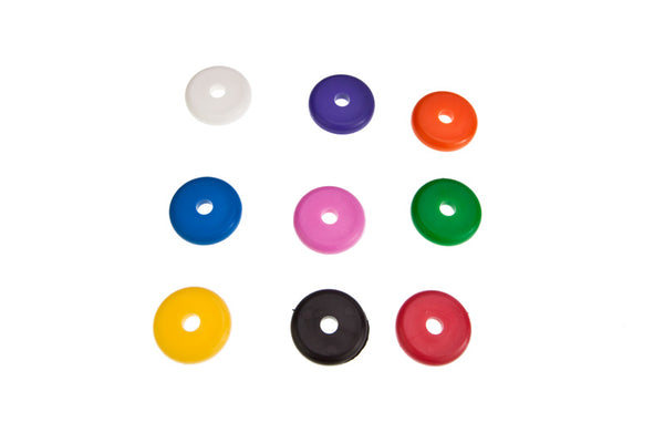 Plastic Washer Discs x 6