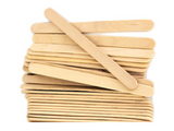 Wood Paddle Pop Sticks