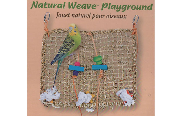 Natural Weave Playground Climbing Mat